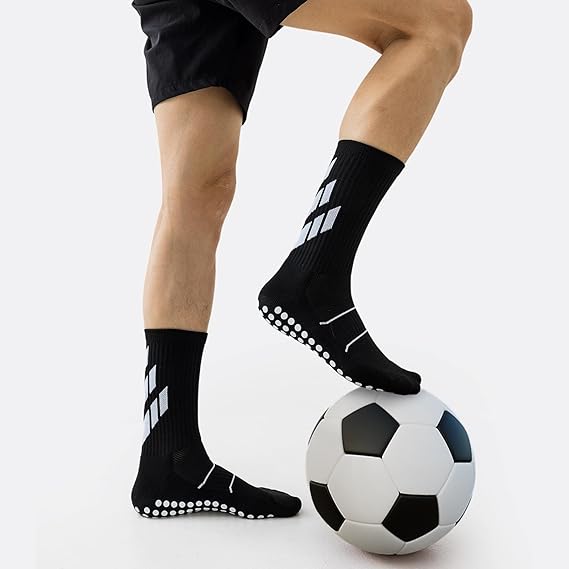 Non-Slip Grip Sports Socks, Unisex