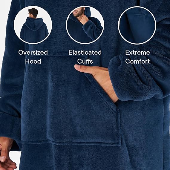 Cozy Sherpa Blanket Hoodie